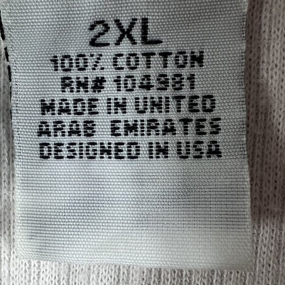 VTG Cotton P.S.I. 2XL Button-Up T-Shirt Embroidered Spring Flowers Easter Bunny - Picture 14 of 16